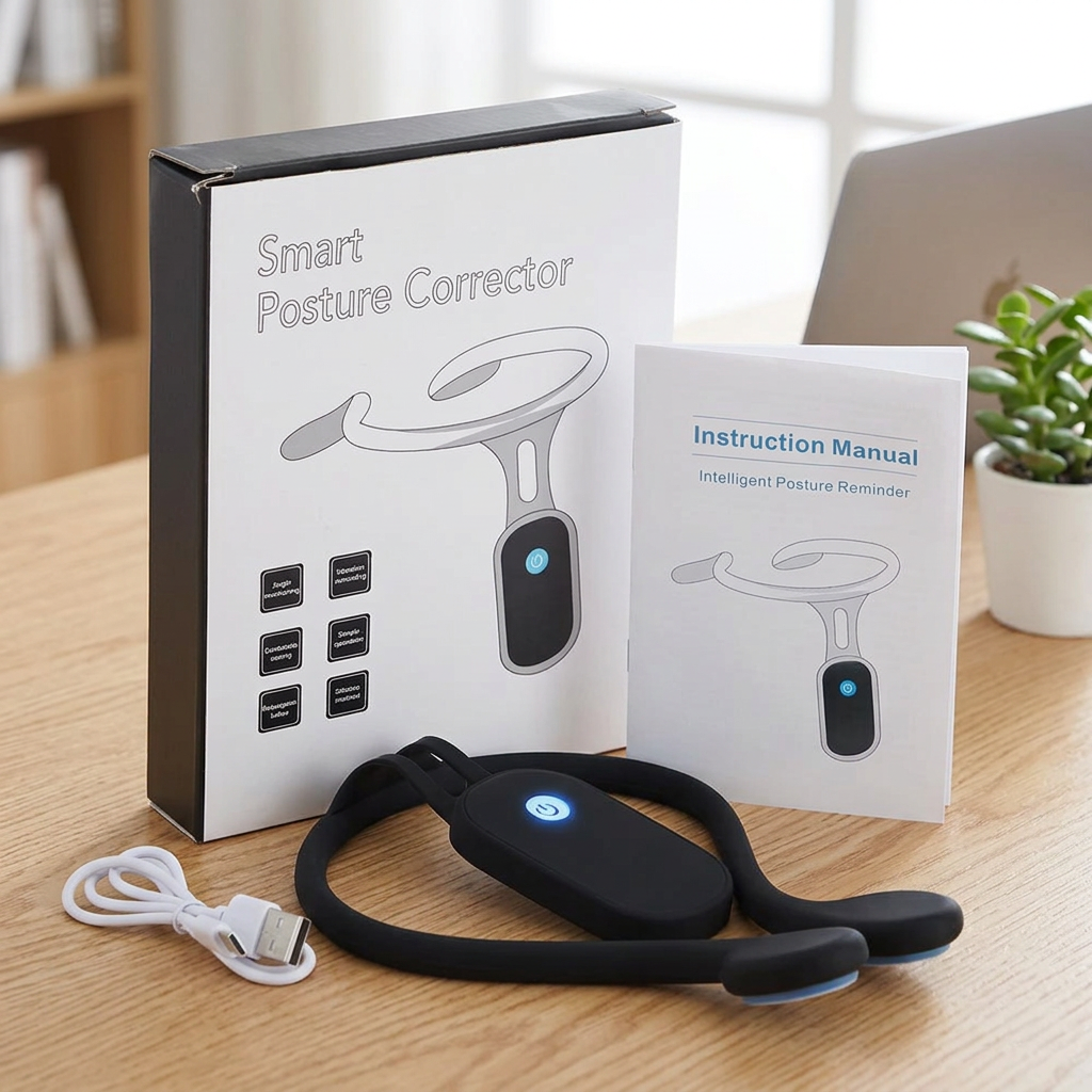 Corrector De Postura Inteligente Invisible Con Sensor Y Vibración