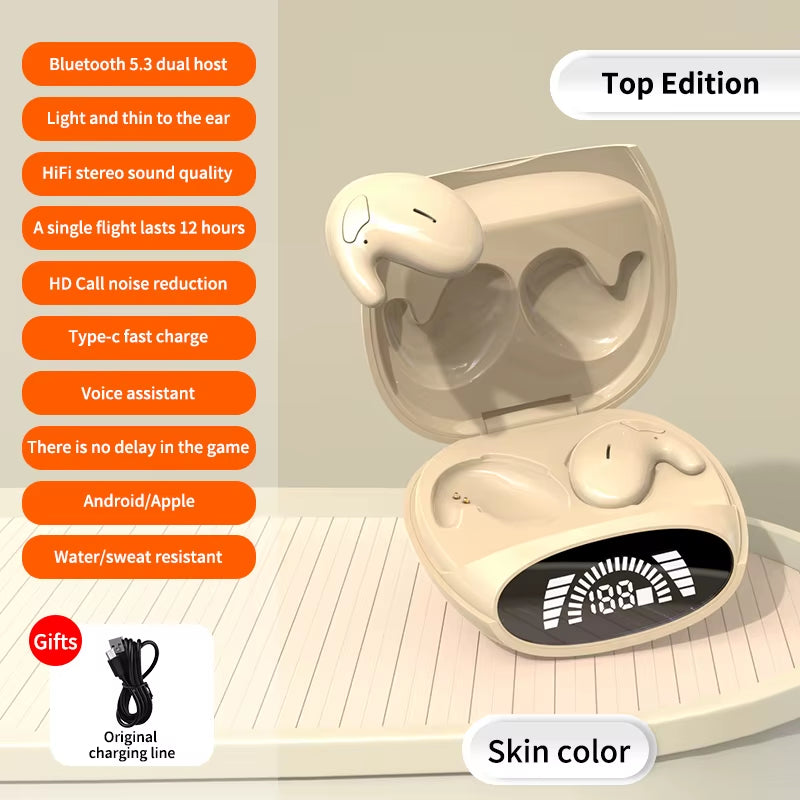 Auriculares Invisibles Para Dormir Con Cancelación De Ruido