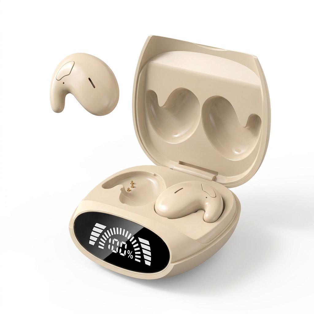 Auriculares Invisibles Para Dormir Con Cancelación De Ruido