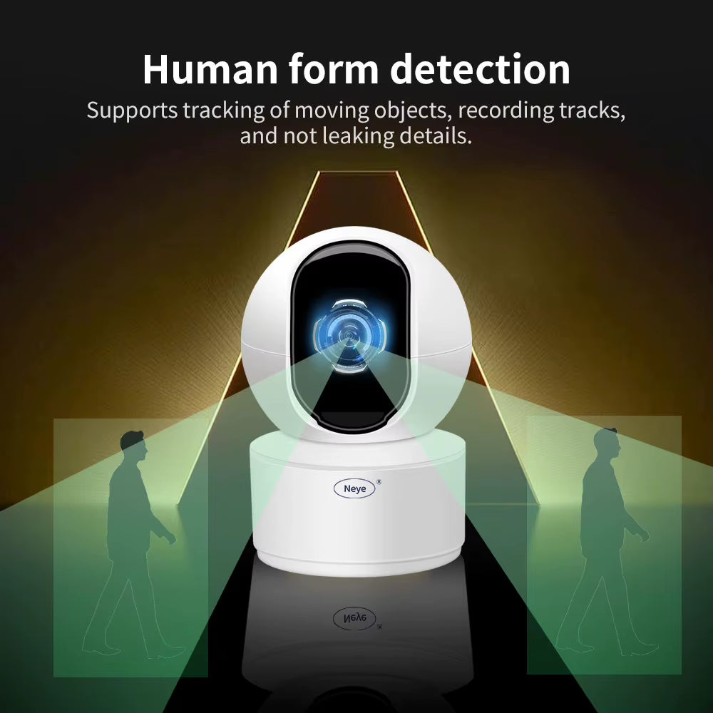 Neye S5 Wifi Smart Camera 8MP 4K Indoor Baby Monitor 360 ° Pan Tilt Automatic Tracking Camera CCTV Bidirectional Audio Camera