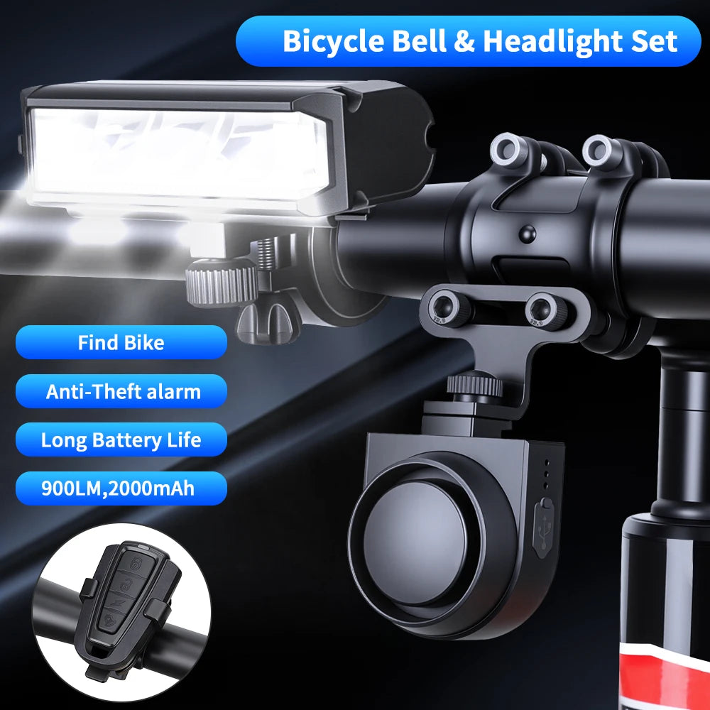 Alarma Antirrobo Recargable Con Mando Para Bici Y Moto