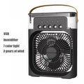 Mini Enfriador De Aire 3 En 1 Con Humidificador Y Luz LED