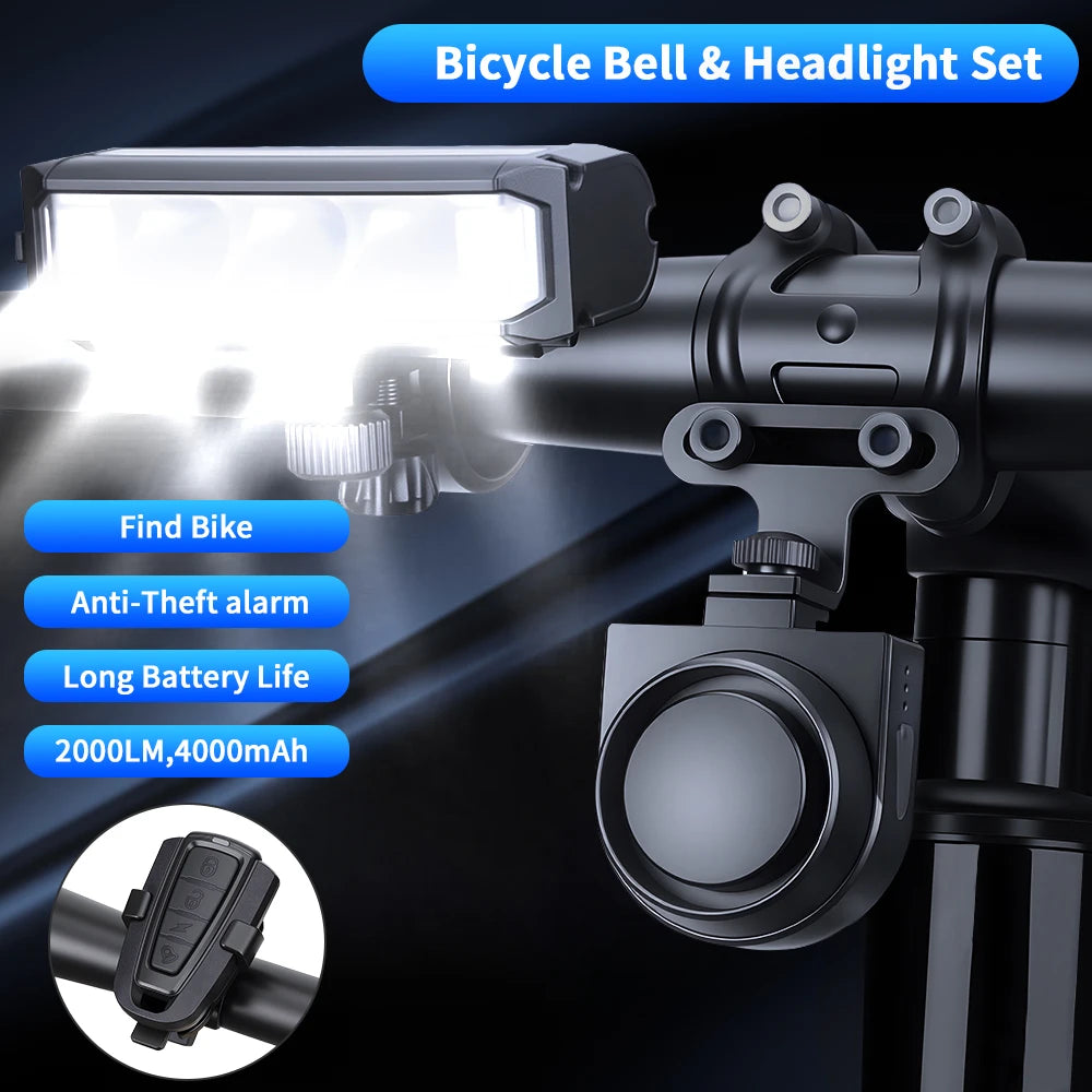 Alarma Antirrobo Recargable Con Mando Para Bici Y Moto