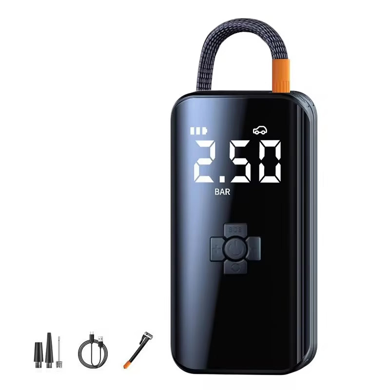 Inflador De Ruedas Inalámbrico Portátil Para Coche, Moto Y Bici