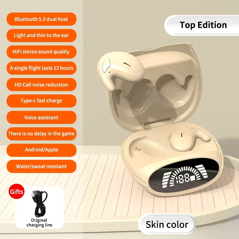 Auriculares Invisibles Para Dormir Con Cancelación De Ruido