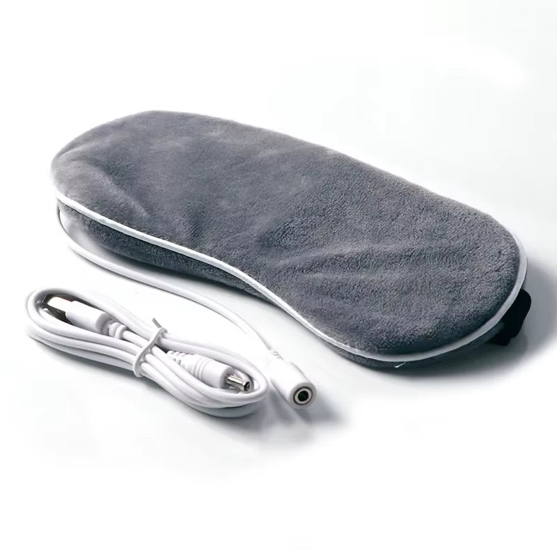 USB Heating Steam Eyeshade Sleeping Eye Mask anti Dark Circle Eye Patch Eye Massager Fatigue Relief Sleep Travel Eye Shade Mask