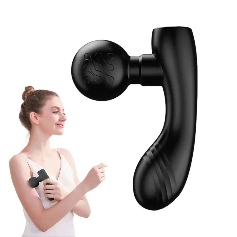 Adjustables Mini Fascia Massager Wear Resistant Soft Massage Head Deep Tissue Massage Device Portable Comfortable